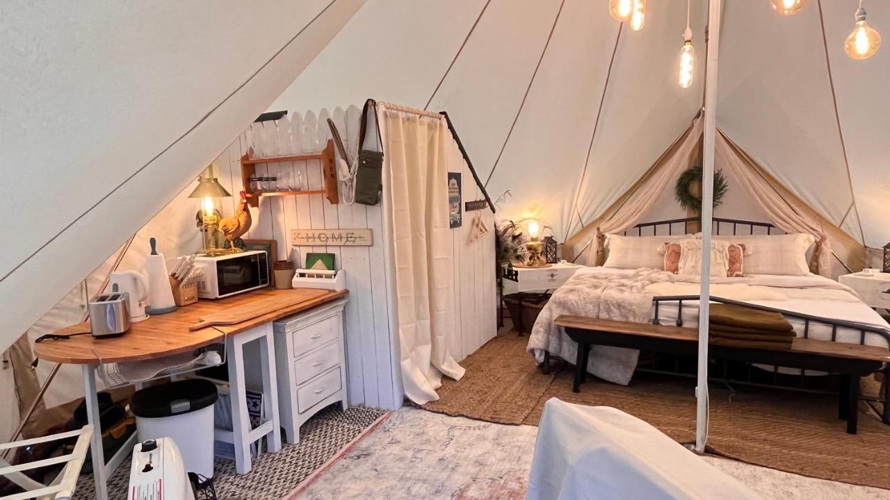 Shenandoah Valley Glamping - Amazing Views - Farm Edinburg Exteriör bild
