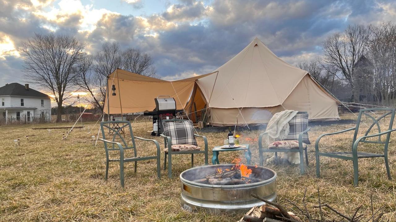 Shenandoah Valley Glamping - Amazing Views - Farm Edinburg Exteriör bild